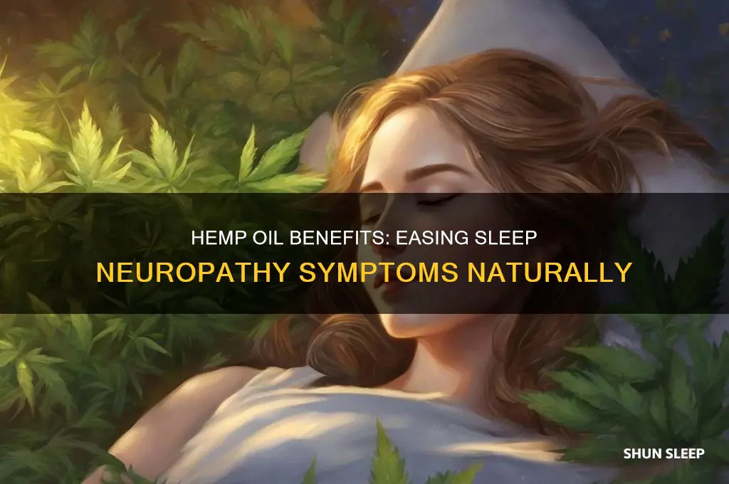 how does hemp oil help sleep neuropathy