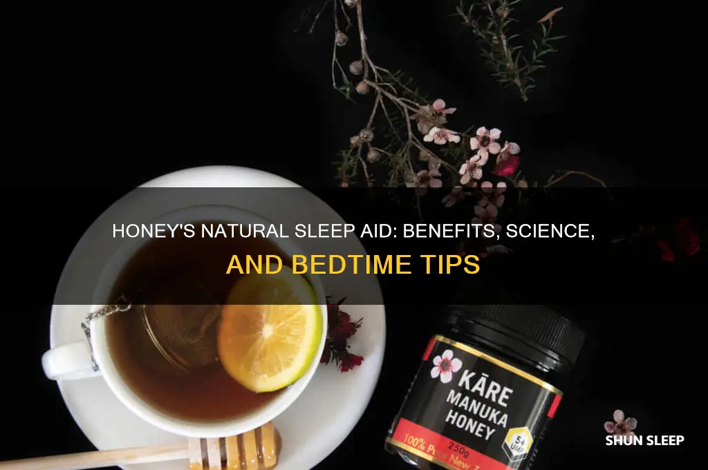 how does honey help sleep