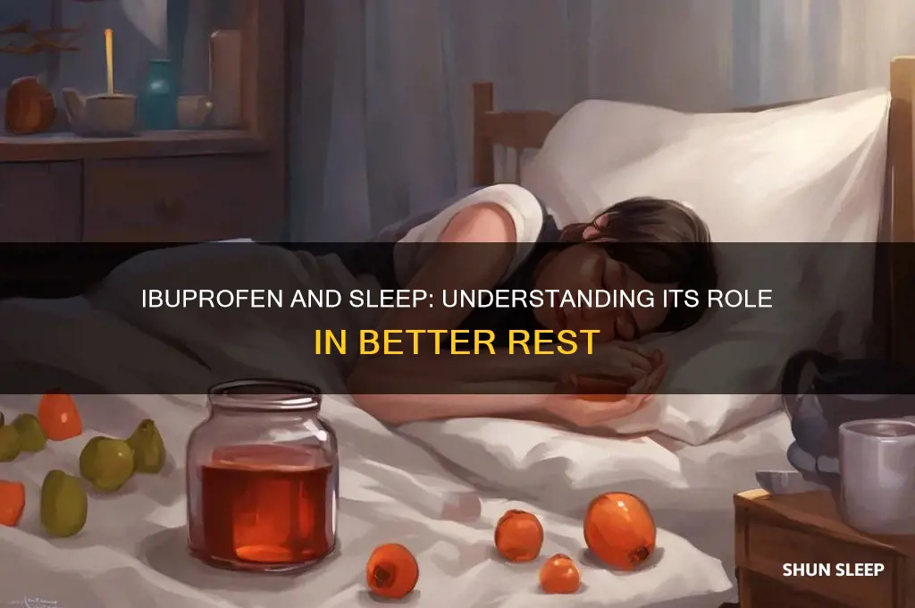 how does ibuprofen help one sleep