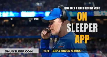 Injured Reserve Functionality on Sleeper App Explained