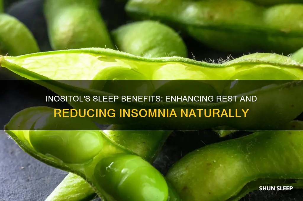 how does inositol help with sleep