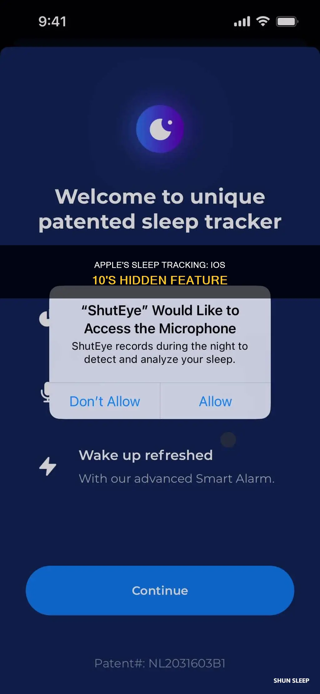 how does ios 10 track sleep