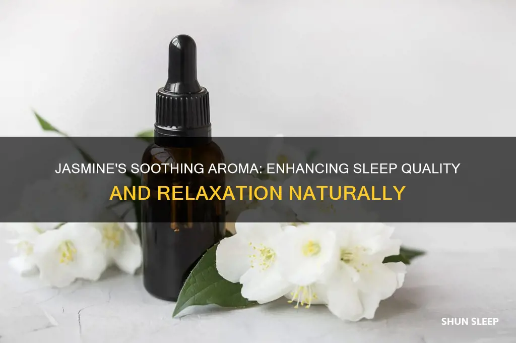how does jasmine help with sleep