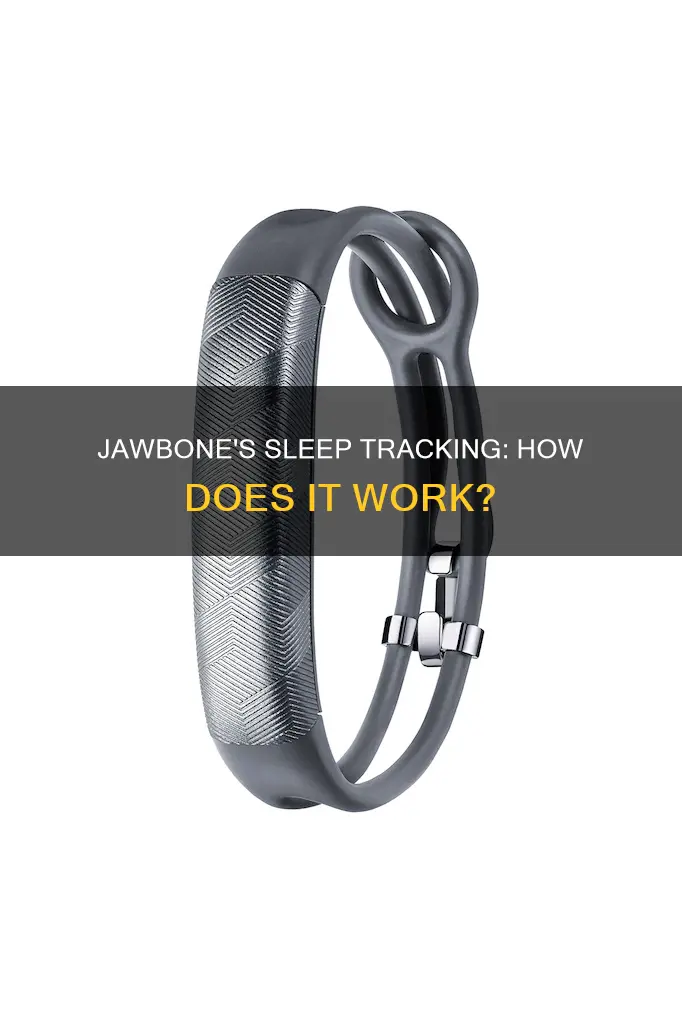 how does jawbone work sleep