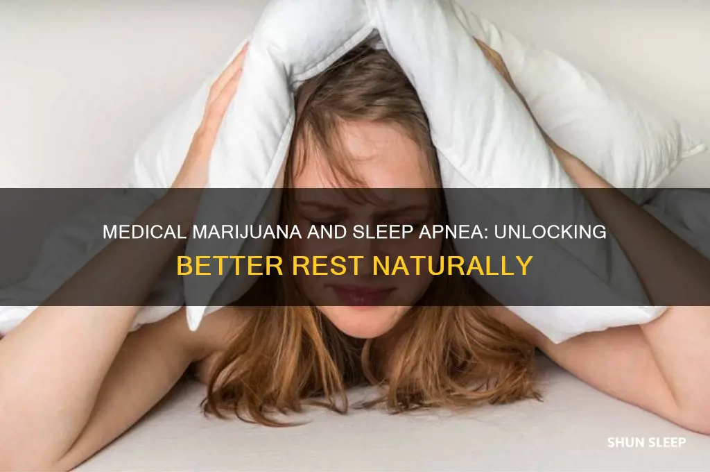 how does medical marijauna help sleep apnia