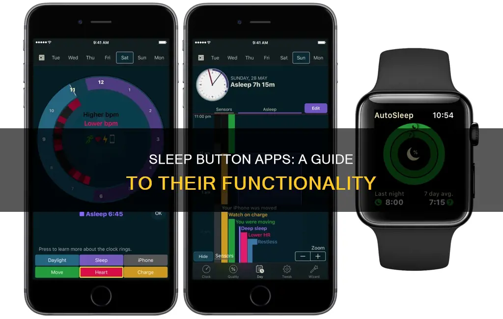 how does my sleep button app work