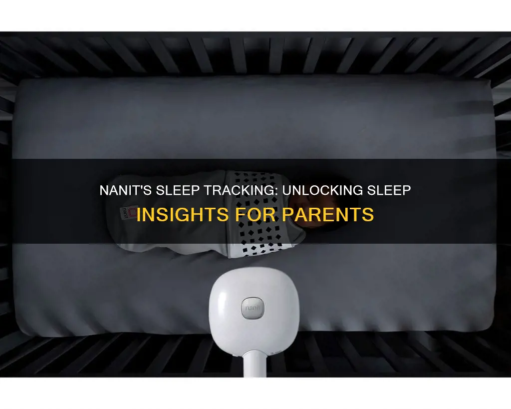 how does nanit track sleep