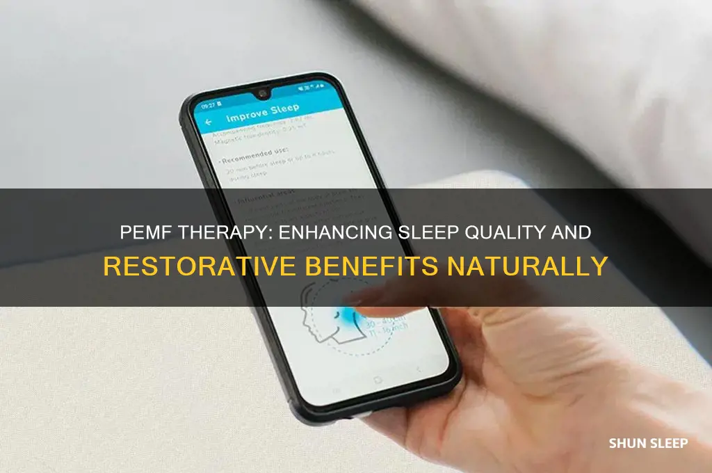 how does pemf help sleep