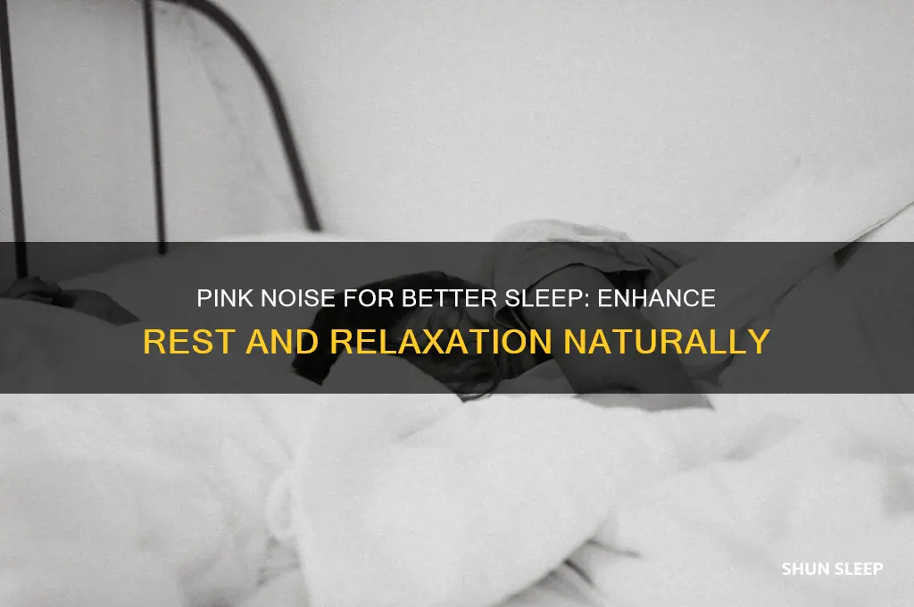 how does pink noise help sleep