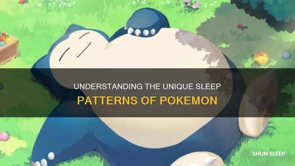 how does pokmeon sleep work