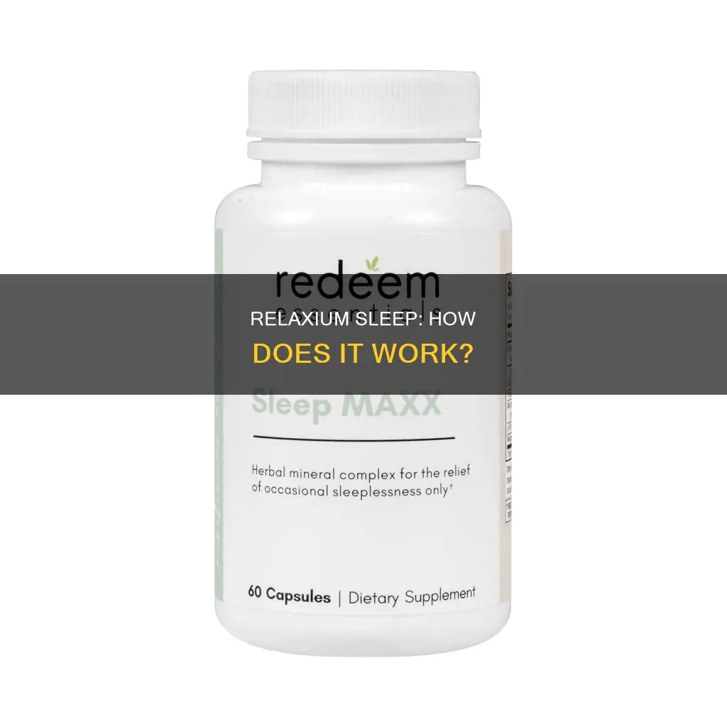 how does relaxium sleep work