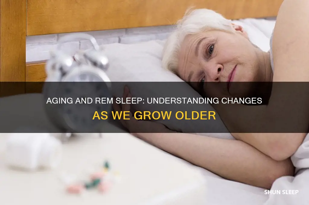 how does rem sleep change as we get older