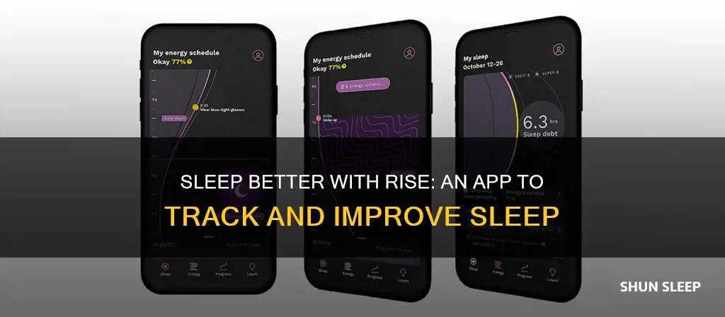 how does rise sleep app work