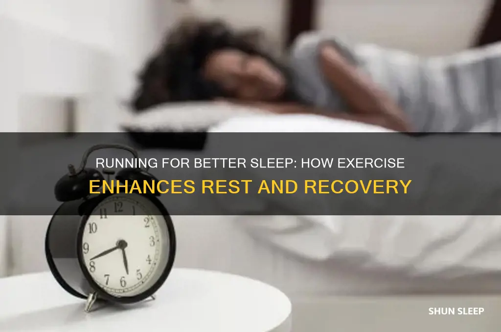 how does running help with sleep