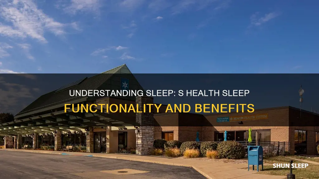 how does s health sleep work