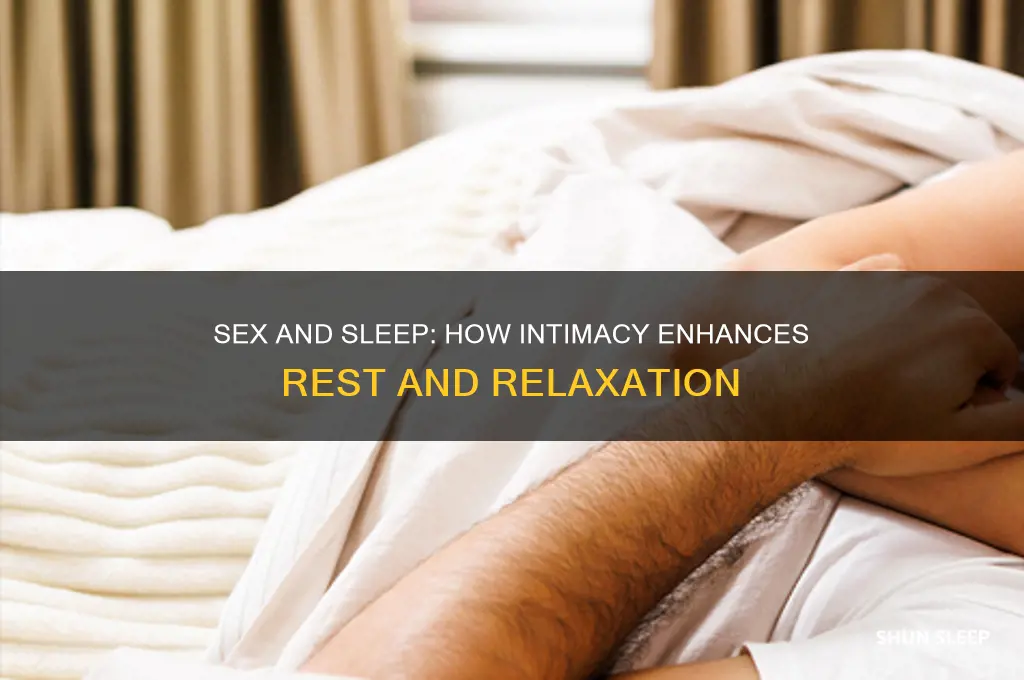 how does sex help with sleep