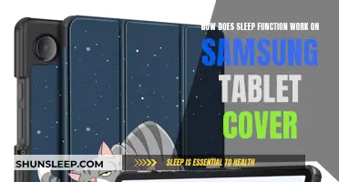 Samsung Tablet Sleep Function: Cover and Functionality