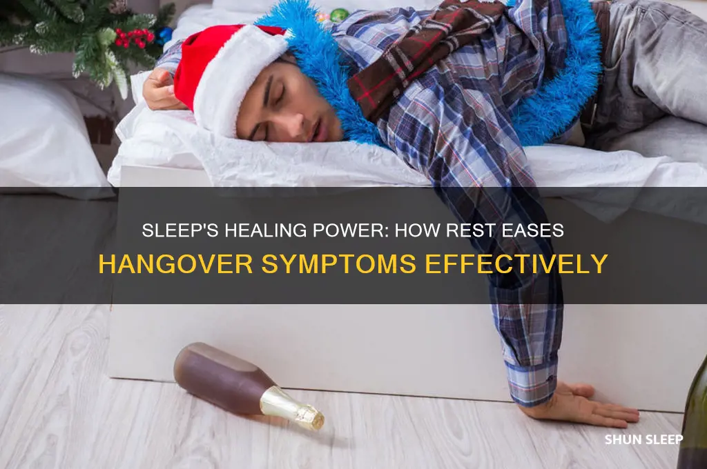 how does sleep help a hangover