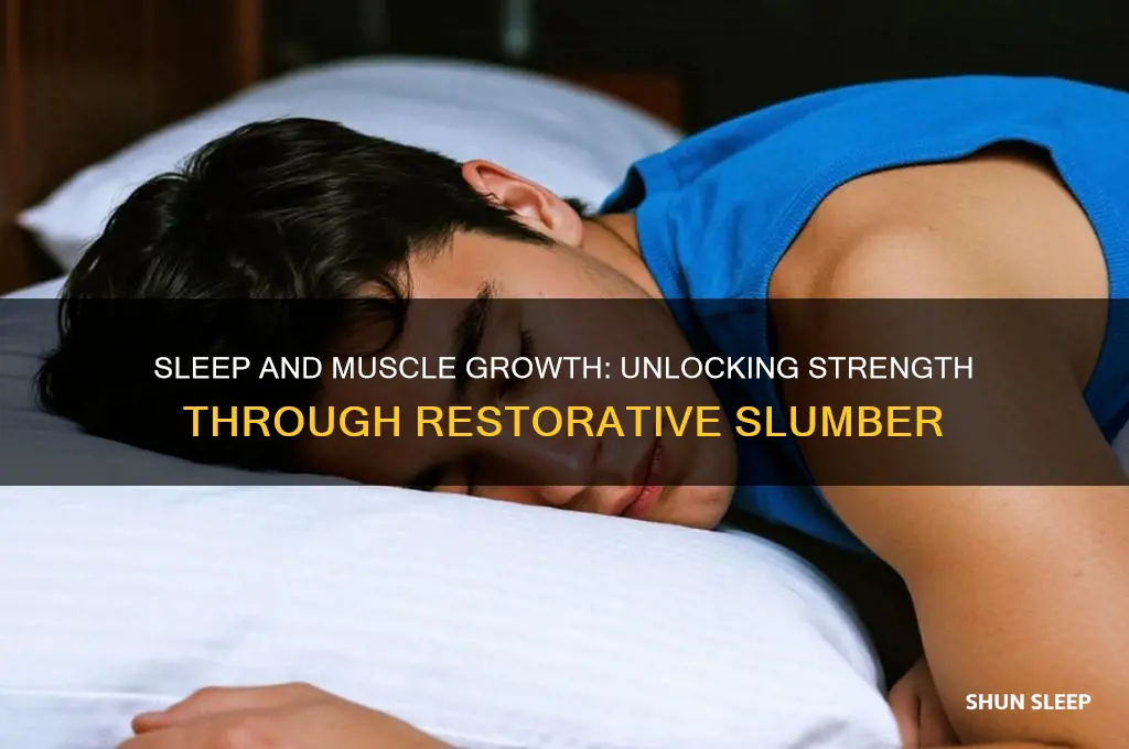 how does sleep help build muscle