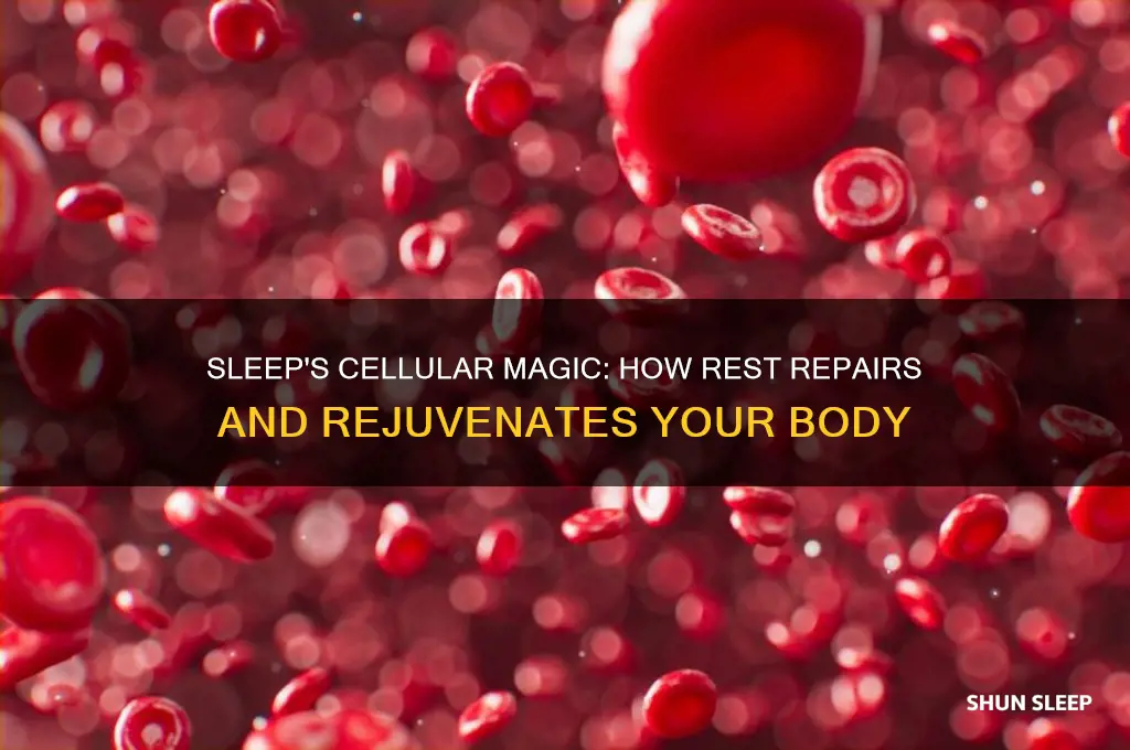 how does sleep help cells