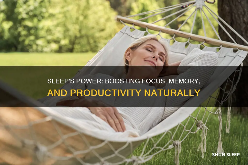 how does sleep help our body concentration