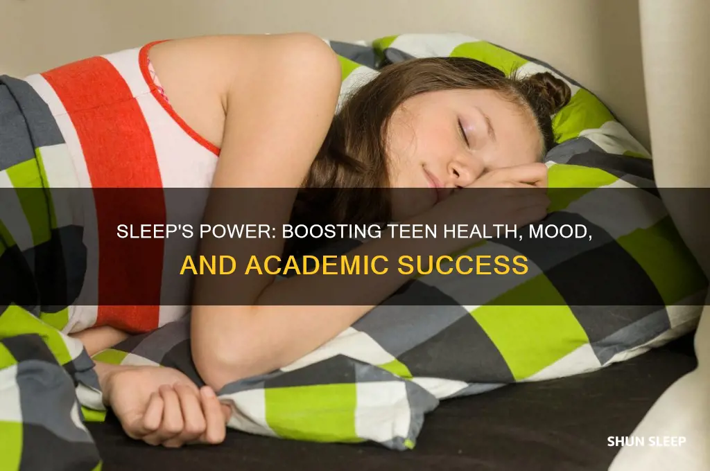 how does sleep help teenagers