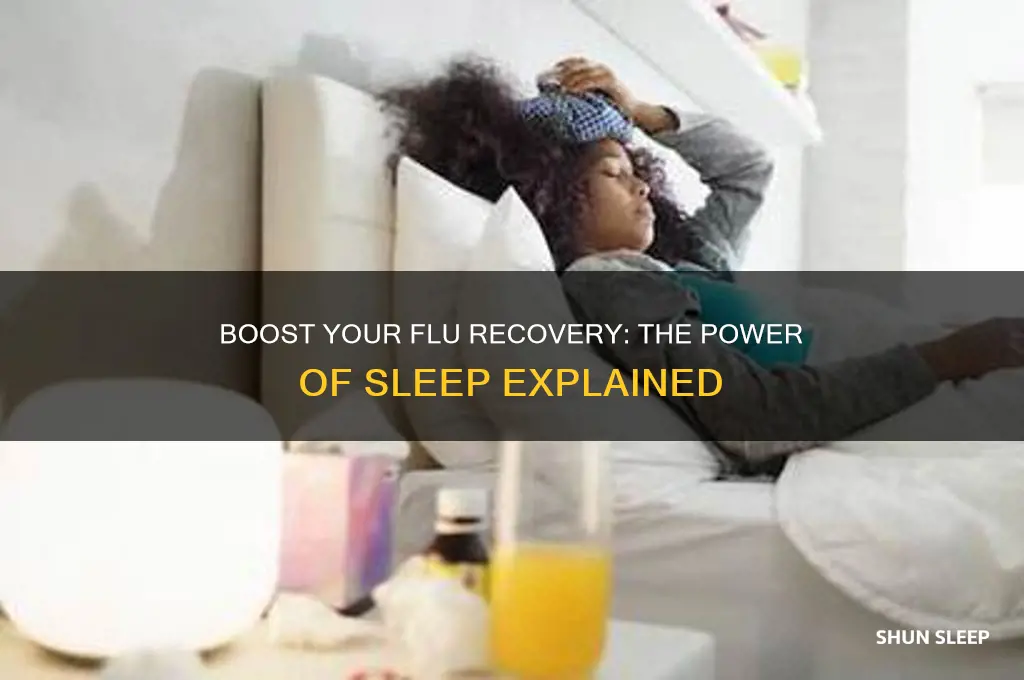 how does sleep help the flu