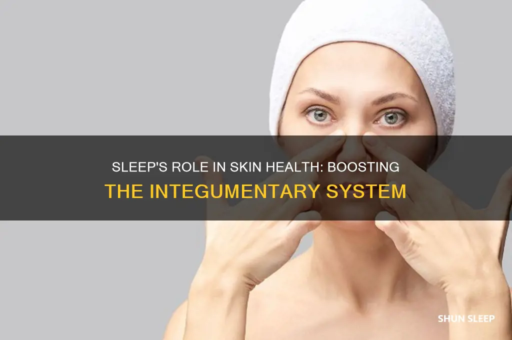 how does sleep help the integumentary system