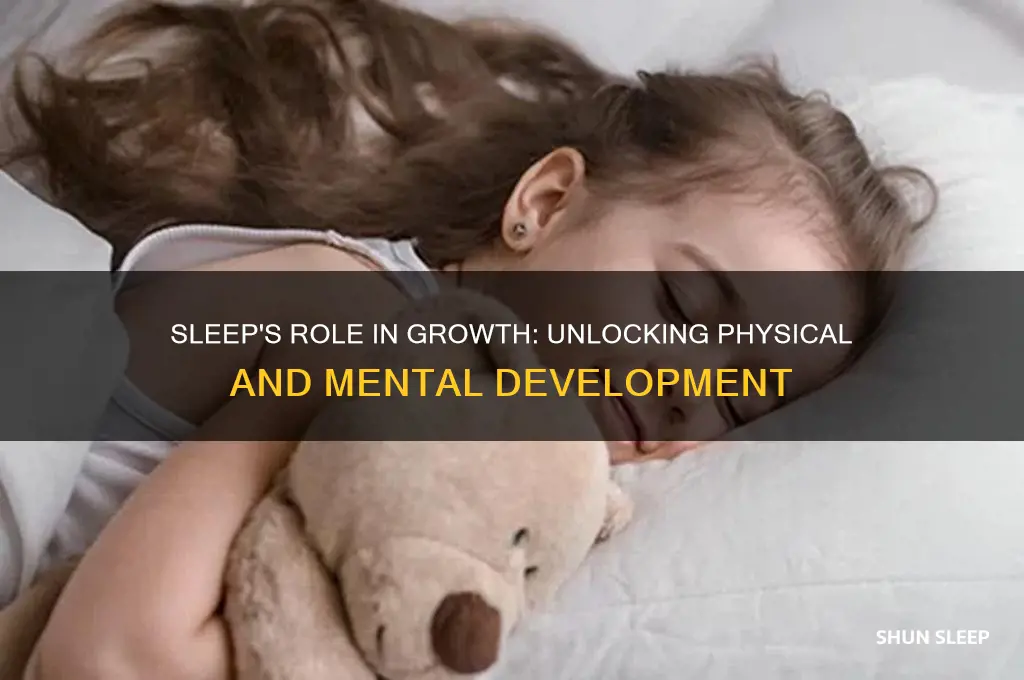 how does sleep help with groth