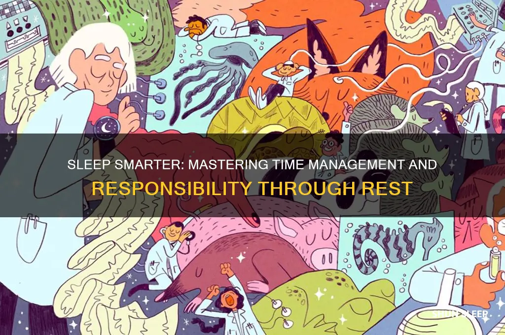 how does sleep help you learn time management and responsibility