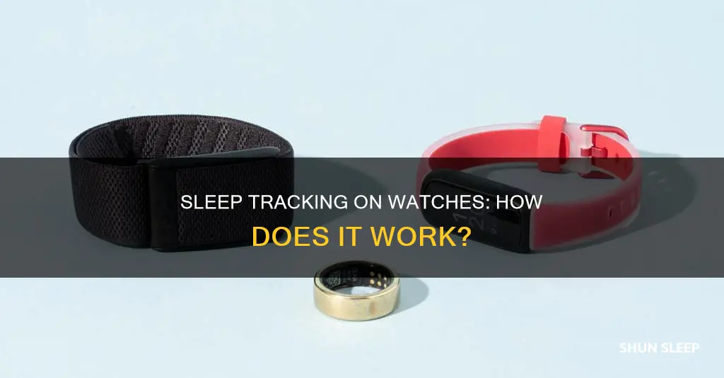 how does sleep tacking on watches work