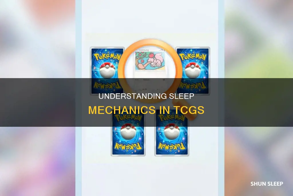 how does sleep work for in tcg