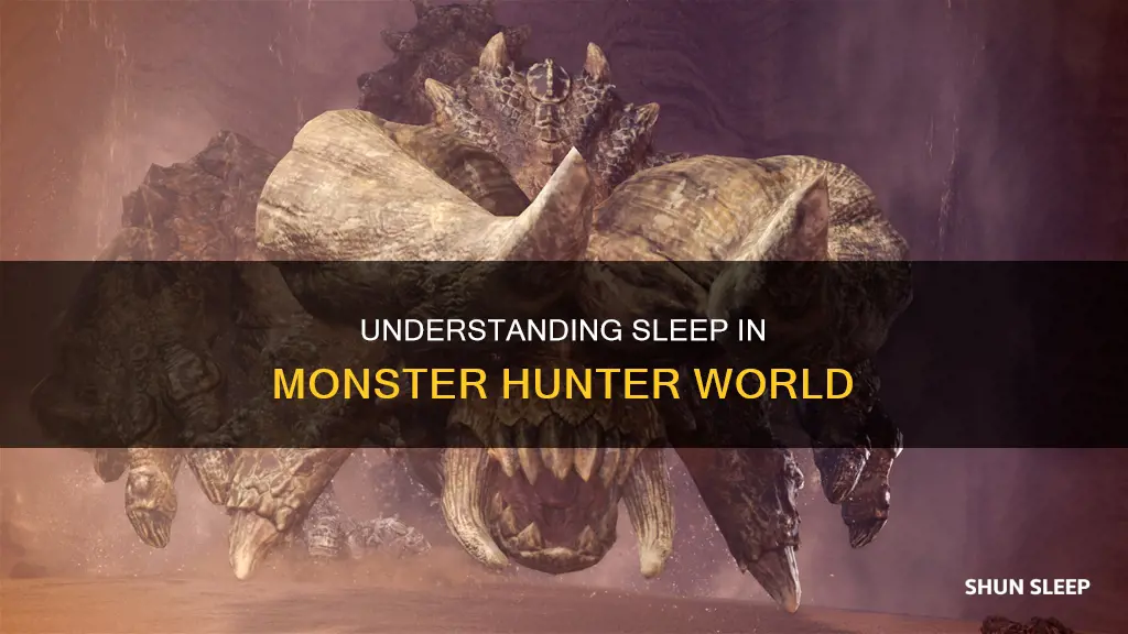 how does sleep work in mhw