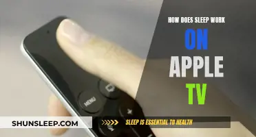 Exploring Sleep Features on Apple TV