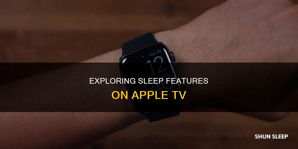 how does sleep work on apple tv