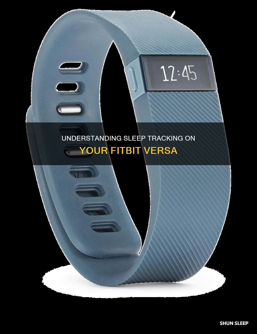 how does sleep work on my fitbit versa