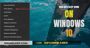 Understanding Sleep Mode on Windows 10