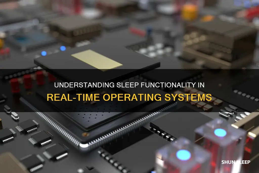 how does sleep works in rtos
