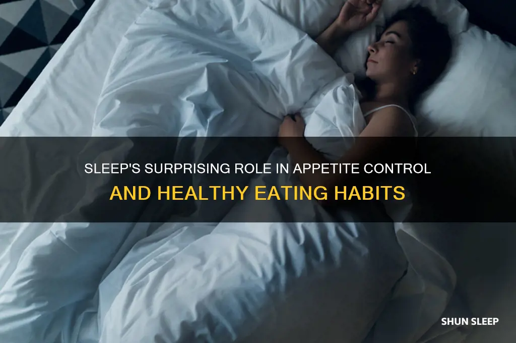how does sleeping help us eat