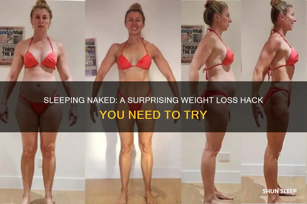 how does sleeping naked help lose weight
