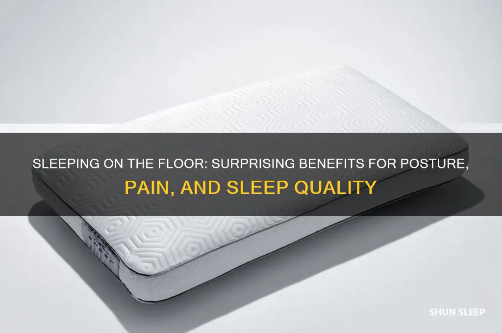 how does sleeping on the floor help