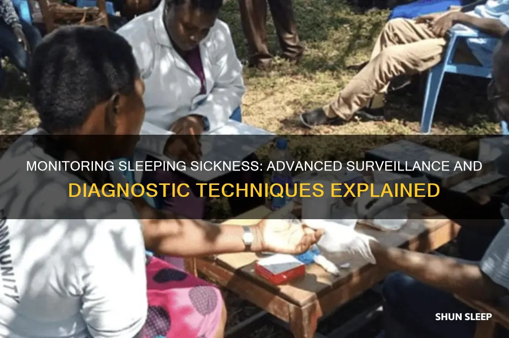 how does sleeping sickness get monitored