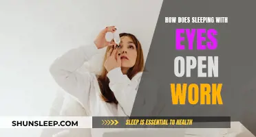 Open-Eyed Sleep: How Does it Work?