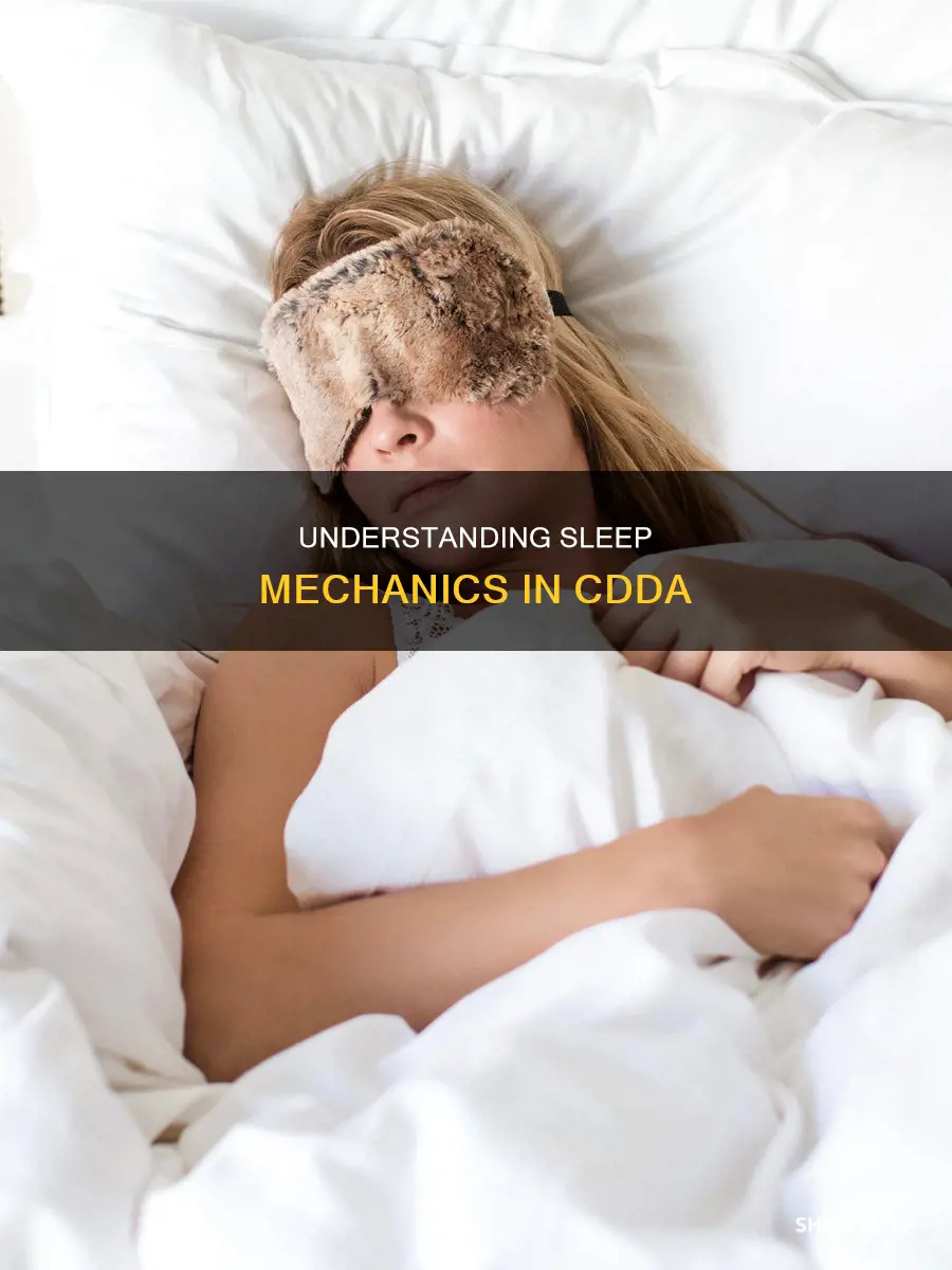 how does sleeping work cdda