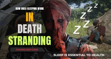 Sleeping in Death Stranding: A Guide to Resting