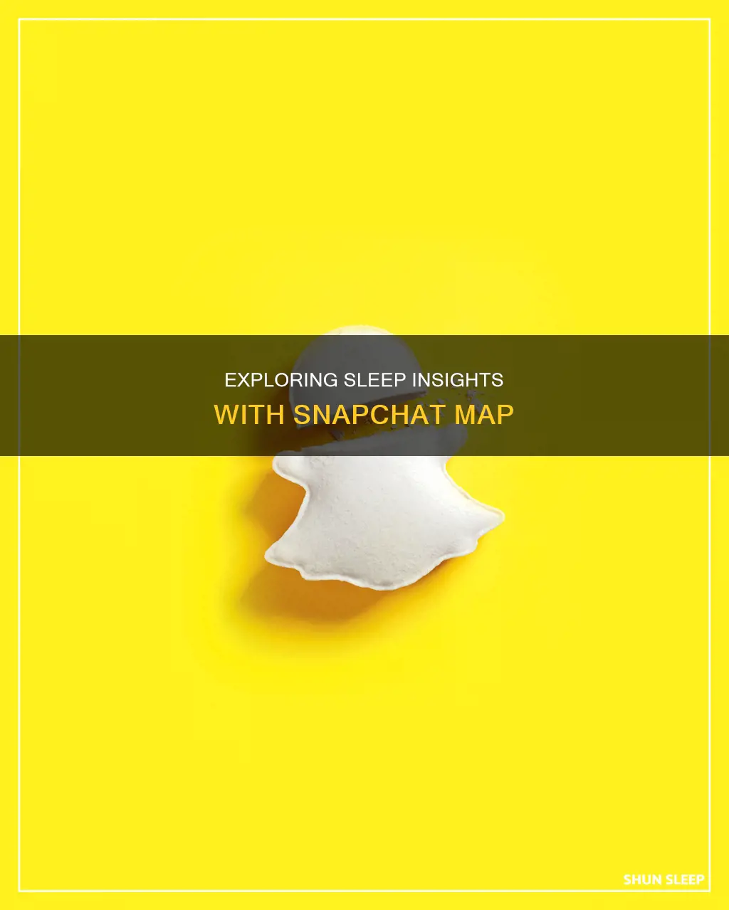 how does snapchat map work sleep