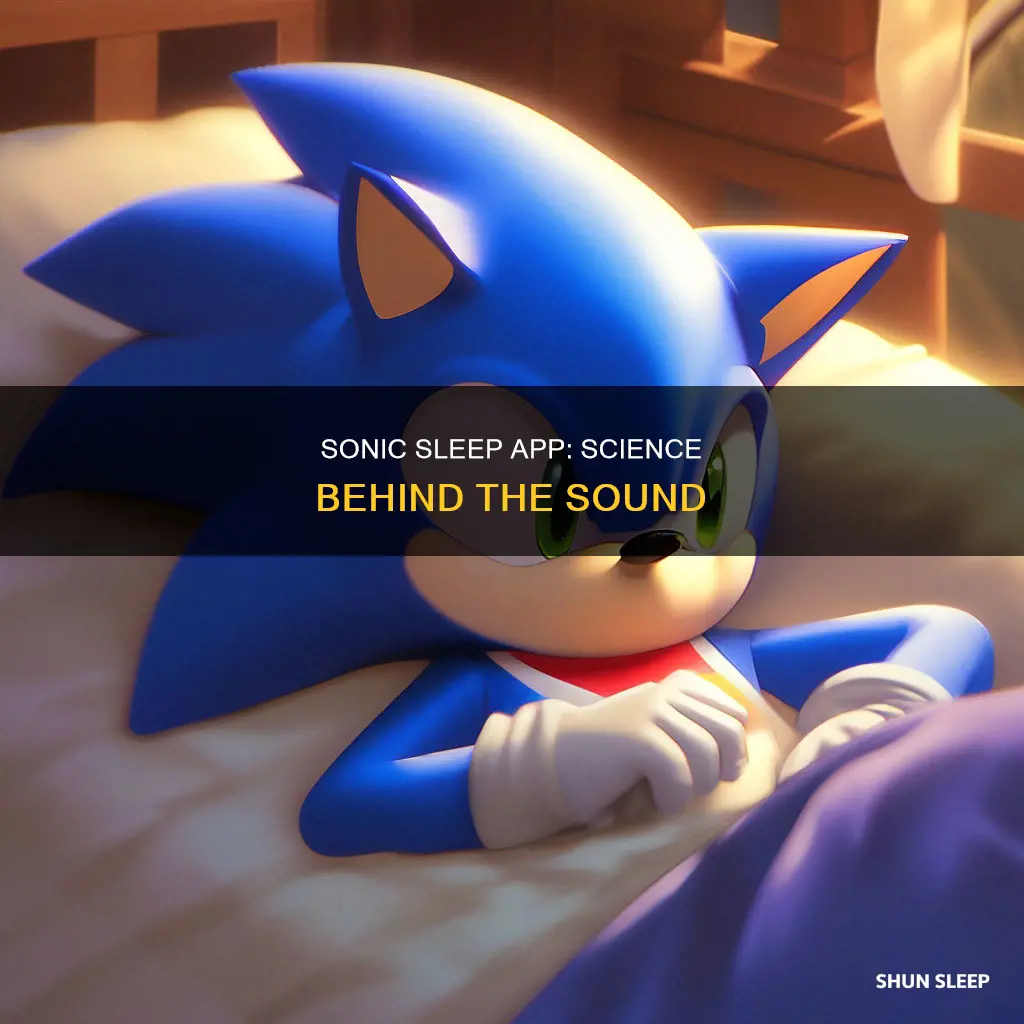 how does sonic sleep app work
