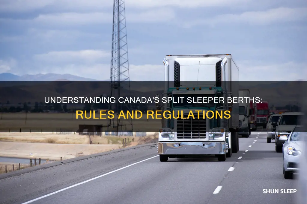 how does split sleeper berth work canada