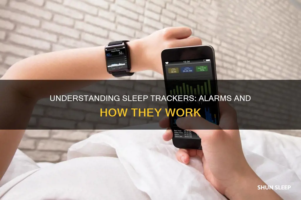 how does the alarm work on sleep trackers