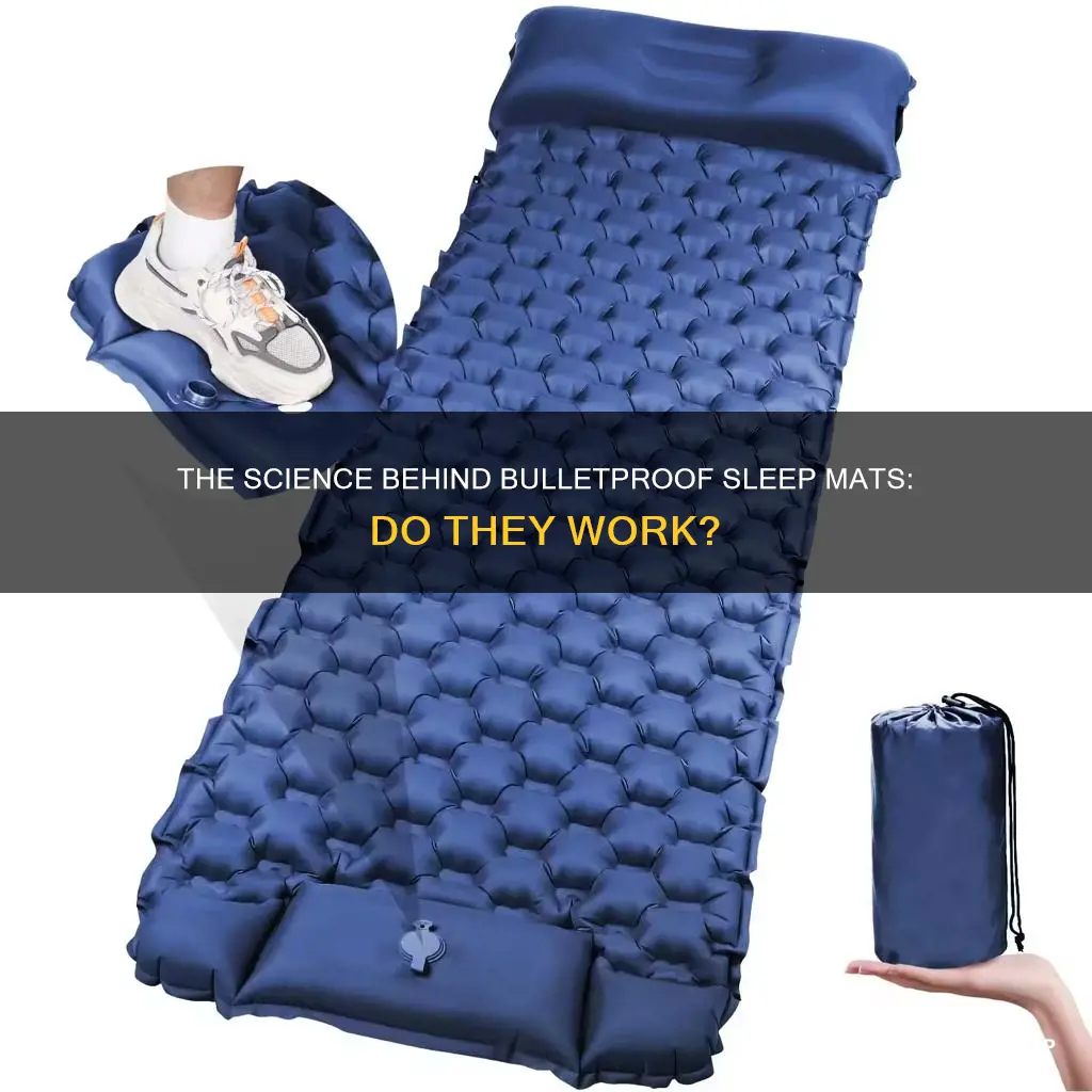 how does the bulletproof sleep mat work